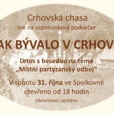 Zveme na tradiční vzpomínkový večer